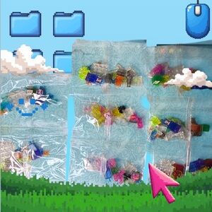 Minecraft mini Lego Bulk Lot off brand 5 packets gamer creeper Gift Idea New